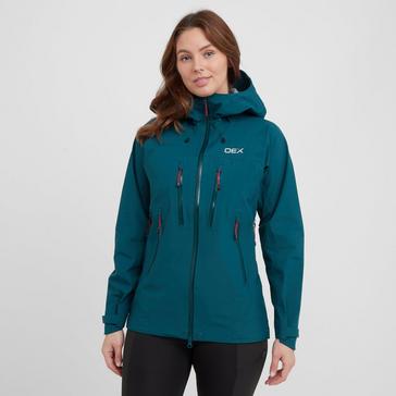 Blue OEX Women's Tirran Waterproof Jacket