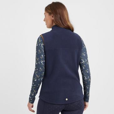 Blue Aubrion Womens Fleece Gilet Navy