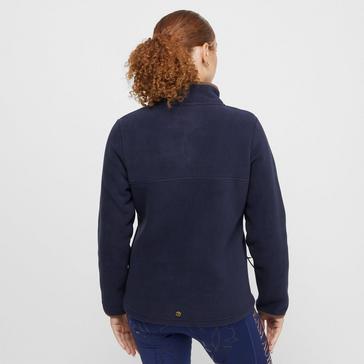 Blue Aubrion Womens Half Zip Fleece Navy