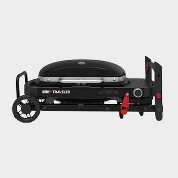 Black Weber Traveler® Compact Gas Barbecue