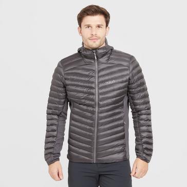 Grey Rab Men's Cirrus Flex 2.0 Insulated Hooded Jacket