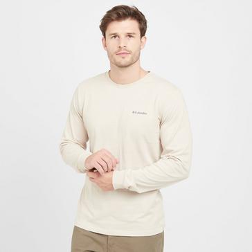 White Columbia CSC Seasonal Logo Long Sleeve T-Shirt