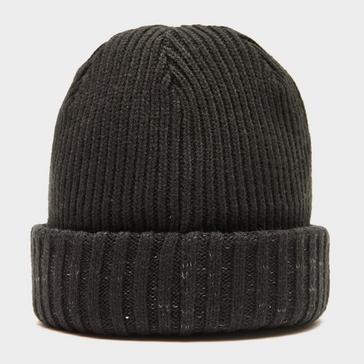 Black Sealskinz Waterproof Cold Weather LED Roll Cuff Beanie Hat Black