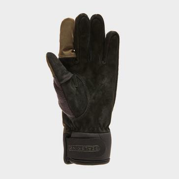 Brown Sealskinz Stanford Waterproof All Weather Sporting Gloves Brown