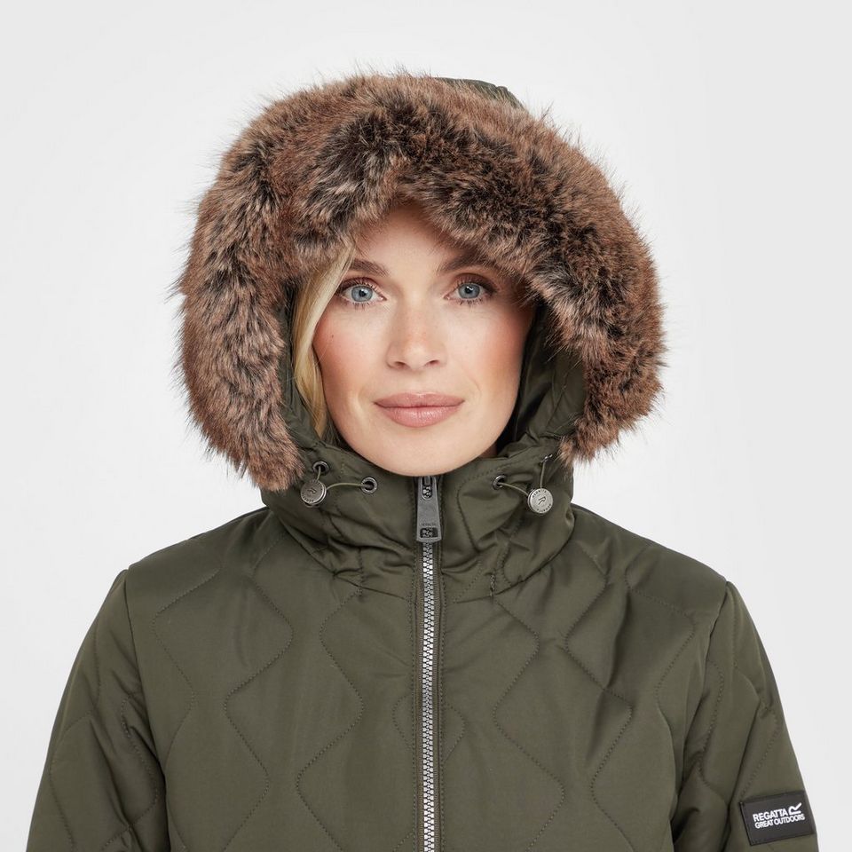 Regatta Women s Fritha III Insulated Parka Jacket GO Outdoors