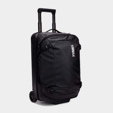 Black Thule Chasm Carry On Wheeled Duffel Suitcase