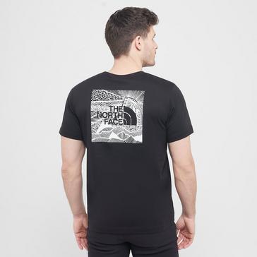 Black The North Face Men's Redbox Celebration T-Shirt