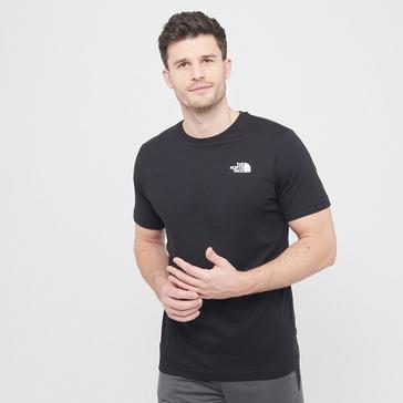 Black The North Face Men’s Redbox Short Sleeve T-Shirt