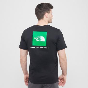 Black The North Face Men’s Redbox Short Sleeve T-Shirt