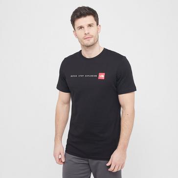Black The North Face Men's Never Stop Exploring T-Shirt