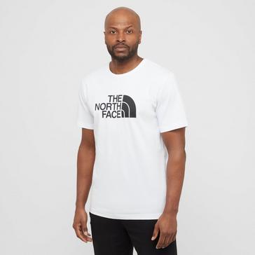 White The North Face Men's Easy Short-Sleeve T-Shirt 