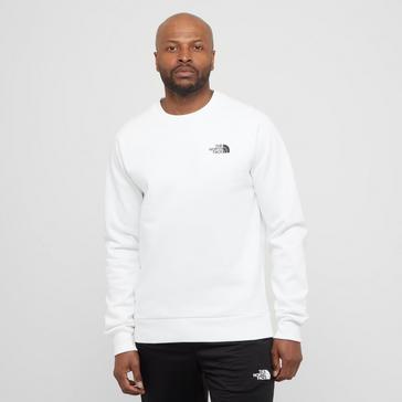 White The North Face Men’s Reglan Redbox Sweater 