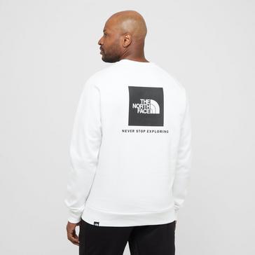 White The North Face Men’s Reglan Redbox Sweater 