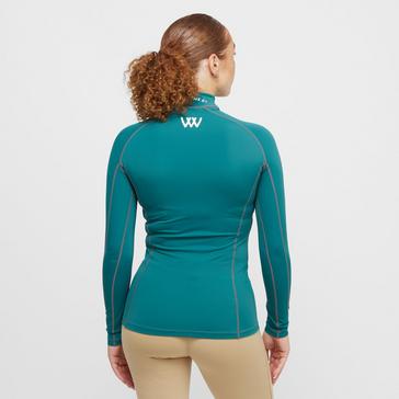 Green Woof Wear Performance Riding Shirt British Racing Green