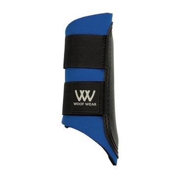 Blue Woof Wear Club Brushing Boots Blue/Black