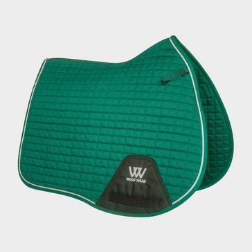 Green Woof Wear Fusion GP Saddle Pad BritishRacing Green