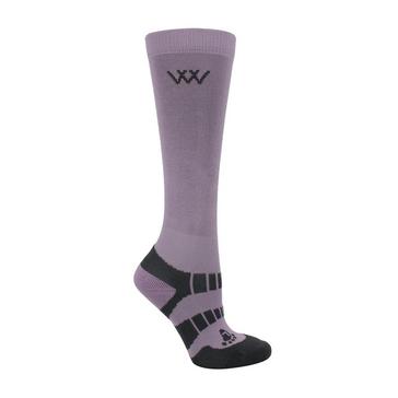 Purple Woof Wear Young Rider Pro Socks 2 Pack Lilac