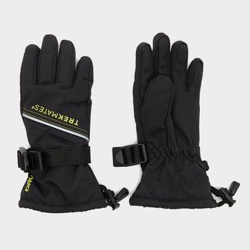 Black Trekmates Kids' Mogul DRY Gloves