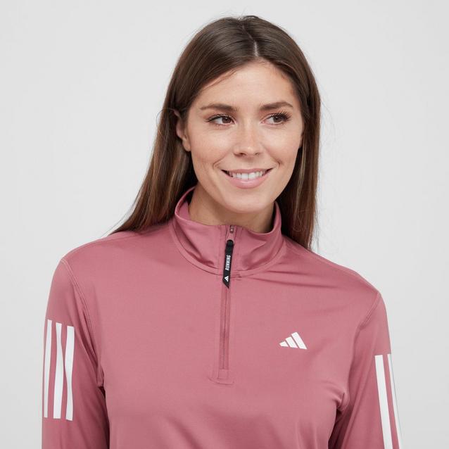 adidas Women's Own the Run Half-Zip Jacket GO Outdoors