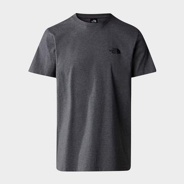 Grey The North Face Men's Simple Dome T-Shirt