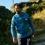 Blue The North Face Men's Hathersage Full Zip Hooded Fleece