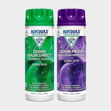 MULTI Nikwax Down Proof/Downwash Direct Twin Pack 300ml 