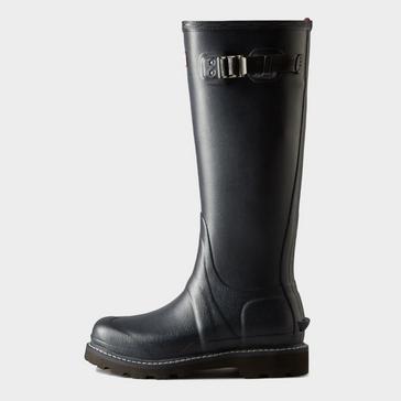 Navy Hunter Women’s Balmoral Commando Tall Wellington Boots