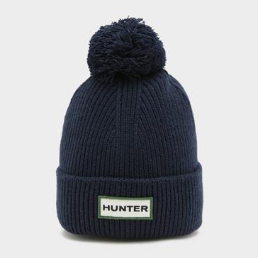 Blue Hunter Skye Bobble Hat Navy