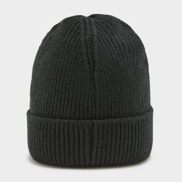 Black Hunter Green Label Rory Turn Up Beanie Black