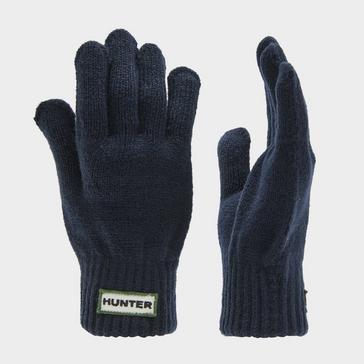 Blue Hunter Green Label Firth Gloves Navy