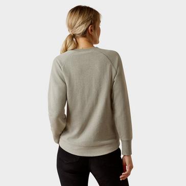 Grey Ariat Womens Benicia Sweatshirt Heather Grey