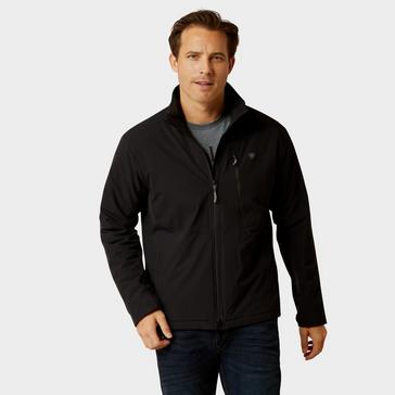 Black Ariat Mens Rion Stretch Shell Insulated Jacket Black