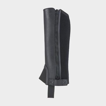 Black Ariat Kids Scout Half Chaps Black