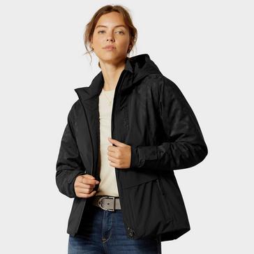 Black Ariat Womens Valor 2.0 Waterproof Jacket Black/Camo