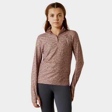 Multi Ariat Kids Lowell 3.0 1/4 Zip Base Layer Abstract Floral