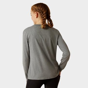 Grey Ariat Kids Champion Pony T-Shirt Heather Grey