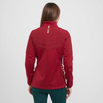 Red Aubrion Womens Team Insulated Jacket Red