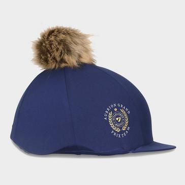 Blue Aubrion Team Hat Silk Navy