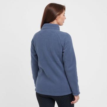 Blue Aubrion Womens Restore Full Zip Fleece Blue