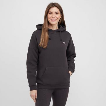 Grey Aubrion Womens Serene Hoodie Charcoal