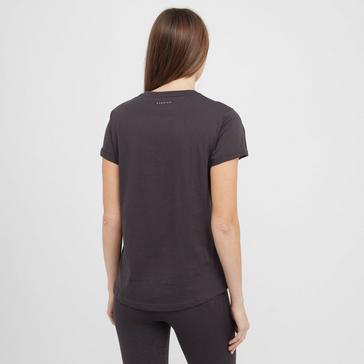 Grey Aubrion Womens Repose T-Shirt Charcoal