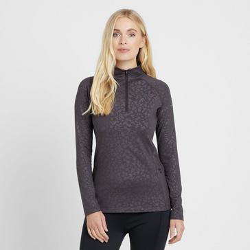 Grey Aubrion Womens Revive Winter Base Layer Charcoal