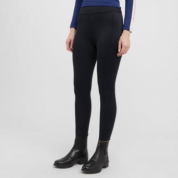 Grey Aubrion Womens Shield Winter Riding Tights Charcoal