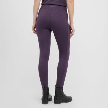 Purple Aubrion Womens Non-Stop Riding Tights Purple