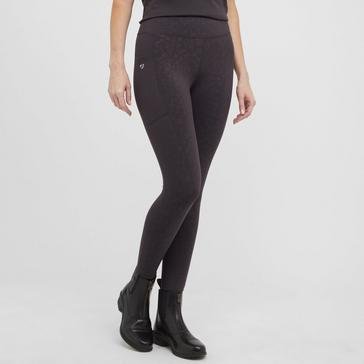 Grey Aubrion Womens Non-Stop Riding Tights Charcoal