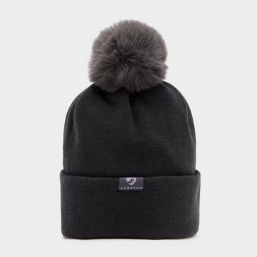 Grey Aubrion Womens Fleece Lined Hat Charcoal
