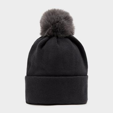 Grey Aubrion Womens Fleece Lined Hat Charcoal