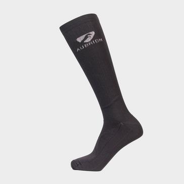 Grey Aubrion Womens Winter Performance Socks Charcoal