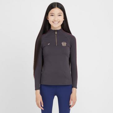 Black Aubrion Young Rider Team Winter Base Layer Black