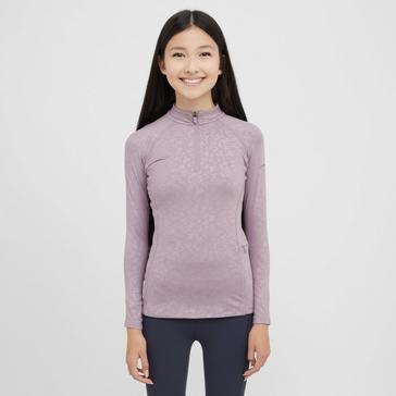Purple Aubrion Young Rider Revive Winter Base Layer Mauve